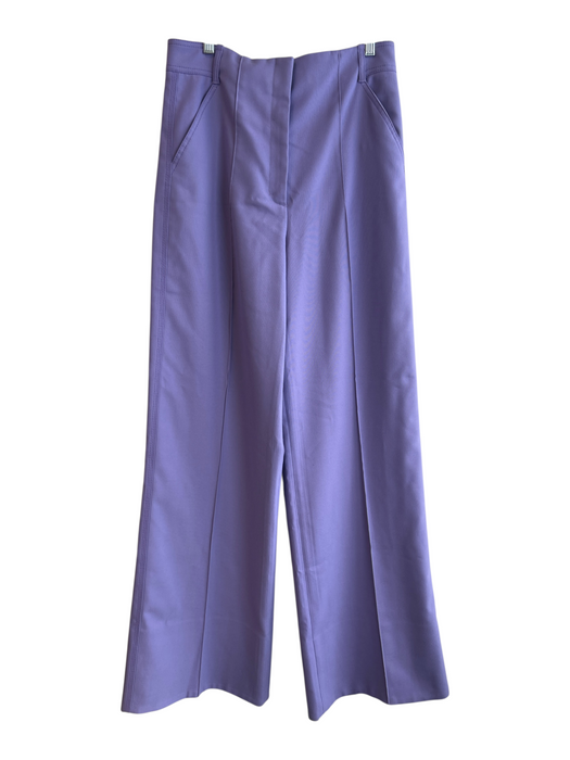 Dorothee Schumacher Size 4 Lavendar Polyester Blend High Rise Zip Fly Pants Lavendar / 4