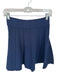 Exquise Size S Navy Viscose Blend Waist Band Mini Skirt Navy / S