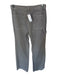 Nili Lotan Size 2 Gray Cotton High Waist Flare Pants Gray / 2