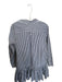J. Crew Size S White & Navy Cotton Long Sleeve Striped Drop Waist Collar Dress White & Navy / S