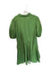 Pinch Size S Green Cotton 3/4 Balloon Sleeve Button Down Tie Waist Maxi Dress Green / S