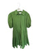 Pinch Size S Green Cotton 3/4 Balloon Sleeve Button Down Tie Waist Maxi Dress Green / S