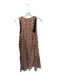 Olivia James Size S Yellow & Pink Cotton Sleeveless Flowers Crinkle Maxi Dress Yellow & Pink / S