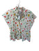 Crosby Size XS White & Multi Cotton Cap Sleeve Botanical Button Down Top White & Multi / XS
