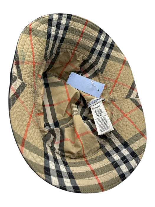 Burberry Black & Tan Polyamid Nova Check Bucket Hat Black & Tan / M