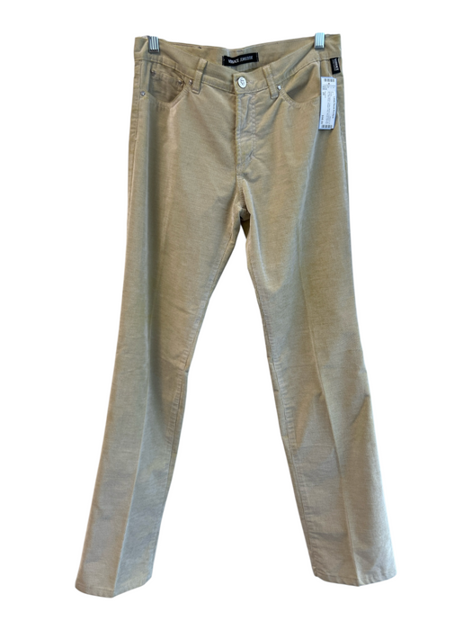 Versace Size 29 Muted Yellow Cotton Blend 5 Pocket Zip Fly Mid Rise Pants Muted Yellow / 29