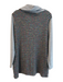 Kaktus Size Medium Gray, Black & Multi No Fabric Tag Long Sleeve Stripes Sweater Gray, Black & Multi / Medium