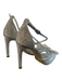 Gianni Bini Shoe Size 7 Silver PVC Rhinestone Applique Pointed Toe Shoes Silver / 7