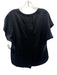 Banana Republic Size XS Black Silk Satin Top Black / XS