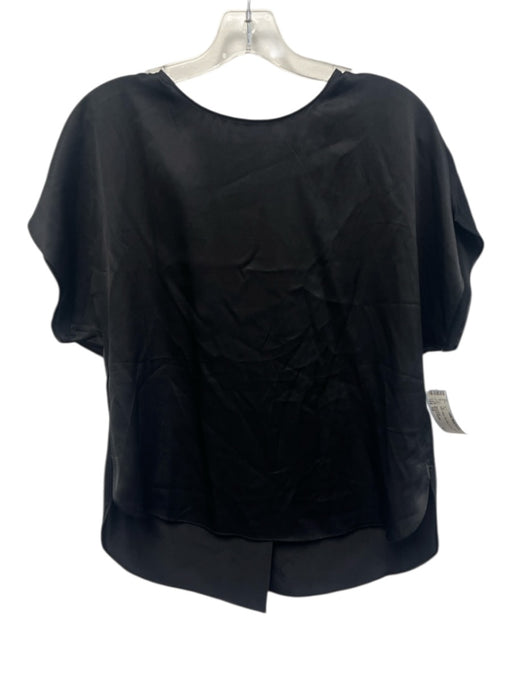 Banana Republic Size XS Black Silk Satin Top Black / XS