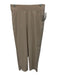 Athleta Size 4 Beige Polyester Elastic Waist Pants Beige / 4