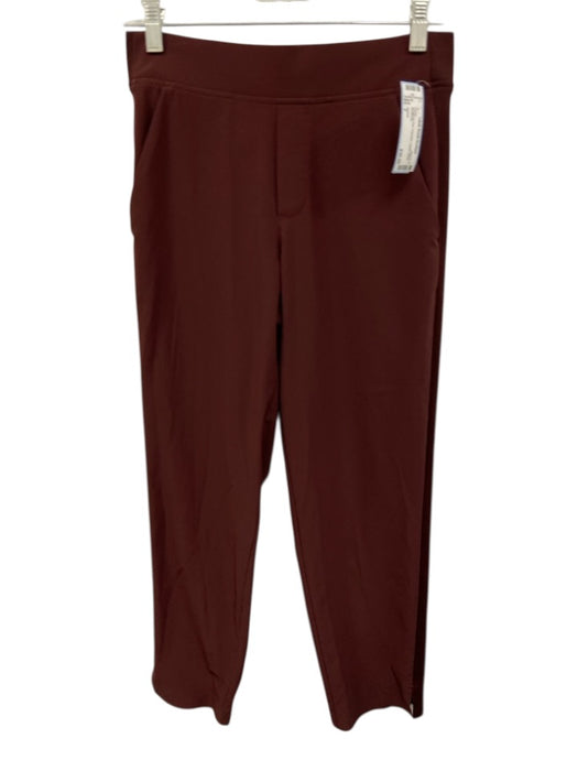 Athleta Size 2 Burgundy Red Polyester Elastic Waist Pants Burgundy Red / 2