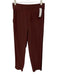 Athleta Size 2 Burgundy Red Polyester Elastic Waist Pants Burgundy Red / 2