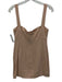 Rumer Size S Beige Pink Linen Blend Sleeveless Paneled Back Zip Mini Dress Beige Pink / S