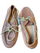 Sperry Shoe Size 8.5 Light Brown Leather Lace Up Boat Shoe Men's Loafers Light Brown / 8.5