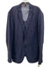 Boss Blue Linen 2 Button Men's Blazer Blue / 44r
