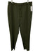Lacoste Size 34 Green Polyester Blend Drawstring Men's Pants Green / 34
