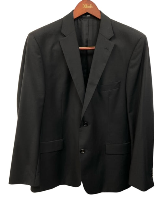 Hugo Boss Navy Blue Viscose 3 button Men's Suit Navy Blue / 44r