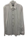 Boss Size 16.5 White Cotton Button Down Men's Long Sleeve Shirt White / 16.5