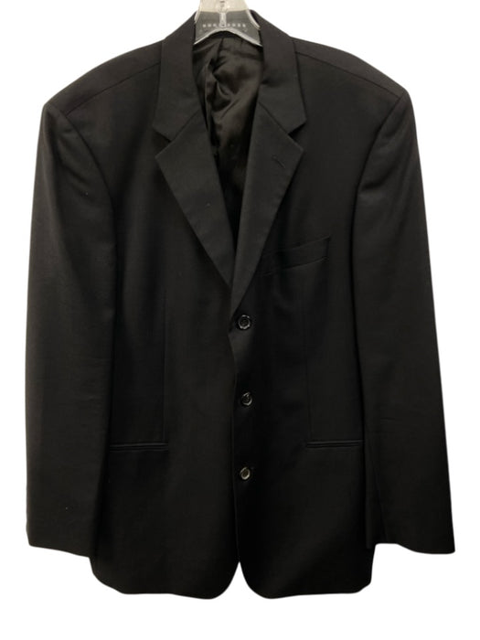 Boss Black Wool 3 button Men's Blazer Black / 44r