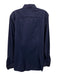 Eton Size L Blue Cotton Dots Button Down Men's Long Sleeve Shirt Blue / L
