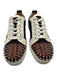 Christian Louboutin Shoe Size 41 Black Patent Leather Abstract Spikes Shoes Black / 41