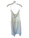 Peppermayo Size 10 White Polyester Strapless Drop Waist Eyelet Detail Tube Dress White / 10