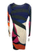 Farai London Size XS Green, Blue, Multi Long Sleeve Abstract Geometric Dress Green, Blue, Multi / XS