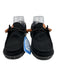 Hey Dude Shoe Size 8 Black Textile Lace Up Foam Sole Speckled Loafers Black / 8
