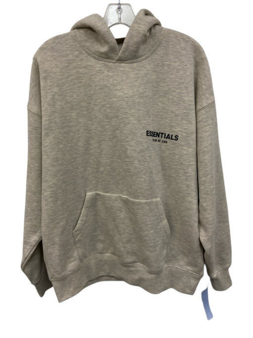 Essentials NWT Size XS Gray Cotton Blend Solid Hoodie Men's Jacket Gray / XS