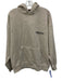 Essentials NWT Size XS Gray Cotton Blend Solid Hoodie Men's Jacket Gray / XS
