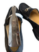 Gucci Shoe Size 10 Black Suede Gold hardware Round Toe Suede Loafers Shoes Black / 10