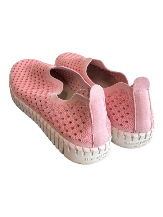 Ilse Jacobsen Shoe Size 41 Pink Fabric Almond Toe Holes Suede Detail Flats Shoes Pink / 41