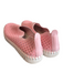 Ilse Jacobsen Shoe Size 41 Pink Fabric Almond Toe Holes Suede Detail Flats Shoes Pink / 41