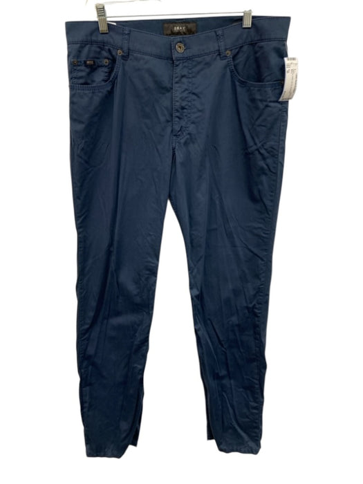 Brax Size 36 Blue Cotton Zip Fly Men's Pants Blue / 36