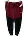 Nike Size L Red & Black Cotton Blend Athletic Men's Pants Red & Black / L
