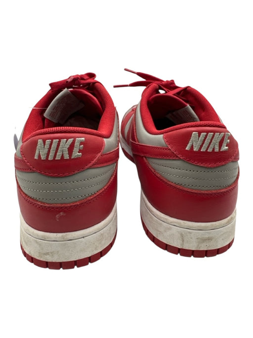 Nike Shoe Size 15 AS IS Red & Gray Leather Low Top Lace Up Men's Shoes Red & Gray / 15