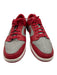 Nike Shoe Size 15 AS IS Red & Gray Leather Low Top Lace Up Men's Shoes Red & Gray / 15
