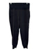 Athleta Size S Black Nylon & Spandex Pockets Athletic Elastic Waist Pants Black / S