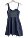 Andersson Bell Size XS Blue Polyester Seam Detail Pleated Detail Dress Blue / XS