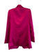 Alice + Olivia Size 0 Pink Triacetate Long Sleeve Shoulder Pads Collar Jacket Pink / 0