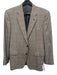 Hickey Freeman Black & Multi Silk Blend Houndstooth 2 Button Men's Blazer Black & Multi / 42R