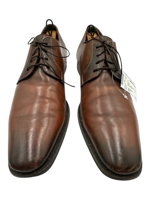 To Boot New York Shoe Size 10.5 Brown Leather Solid Low Top Men's Shoes Brown / 10.5