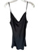 Audrey 3+1 Size L Black Polyester Spaghetti Strap Cowl Neck Dress Black / L