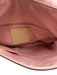 Coach Pink & Beige Canvas & Leather Patent Leather Monogram Turnlock Bag Pink & Beige / Medium