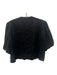 Bleu Blanc Rouge Size XS Black Viscose & Rayon Short Puff Sleeve 1 Button Jacket Black / XS