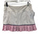 Addison Bay Size M White, Navy, Pink Polyester & Spandex Elastic Waist Skort White, Navy, Pink / M