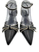 Maeve Shoe Size 8.5 Black & White Leather Upper Contrast Trim Bow Pumps Black & White / 8.5