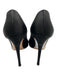 Gianvito Rossi Shoe Size 38.5 Black textile upper Satin Pointed Toe Pumps Black / 38.5