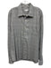 Peter Millar Size Est L Gray & Multi-Color Nylon Blend Plaid Long Sleeve Shirt Gray & Multi-Color / Est L